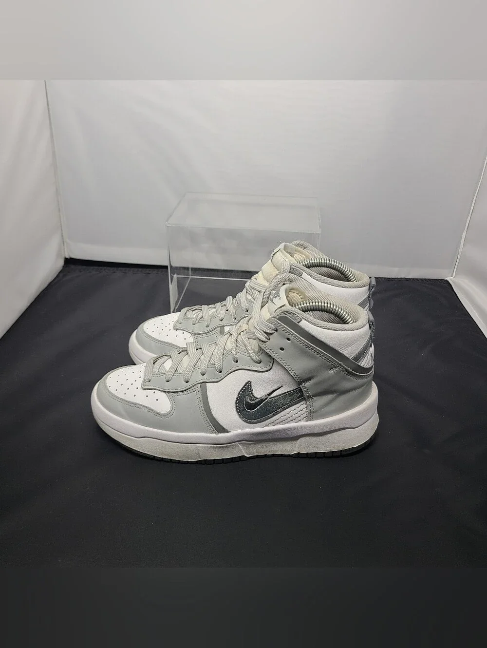 Nike Dunk High Up 'Light Smoke Grey women Size 6.5